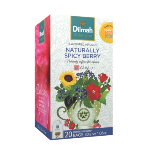 Čaj Dilmah Naturally Spicy Berry 20x1,5g