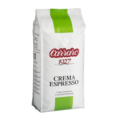 Carraro Crema Espresso zrnková káva 1kg