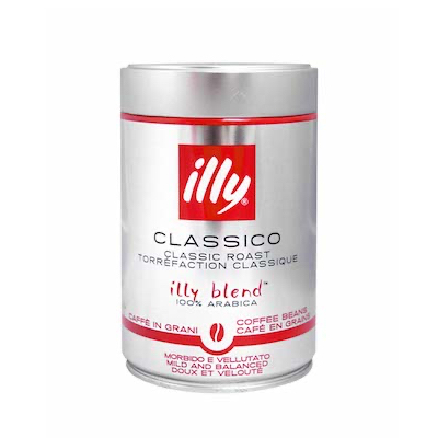 Illy Espresso Classico zrnková káva 250g