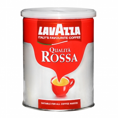 Lavazza Qualita Rossa 250g mletá káva v dóze