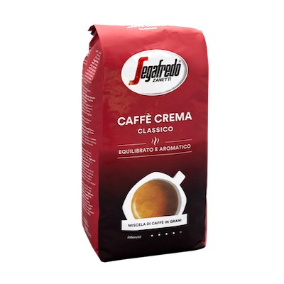 Segafredo Caffe Crema Classico zrnková káva 1kg